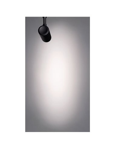 Foco LED de carril 48º COCO 48V FLOOD, 8,7W 1200Lm, DIM DALI/DIM ON BOARD, 2700K3000K/4000K