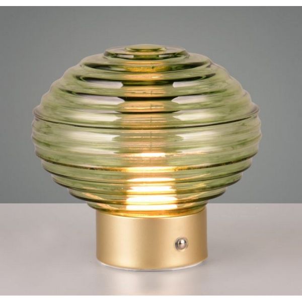 Candeeiro de Mesa LED Earl Verde...