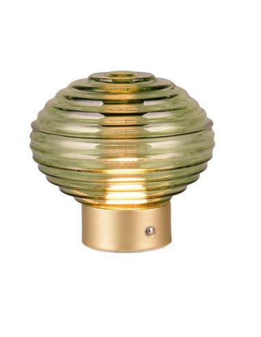 Candeeiro de Mesa LED Earl Verde...