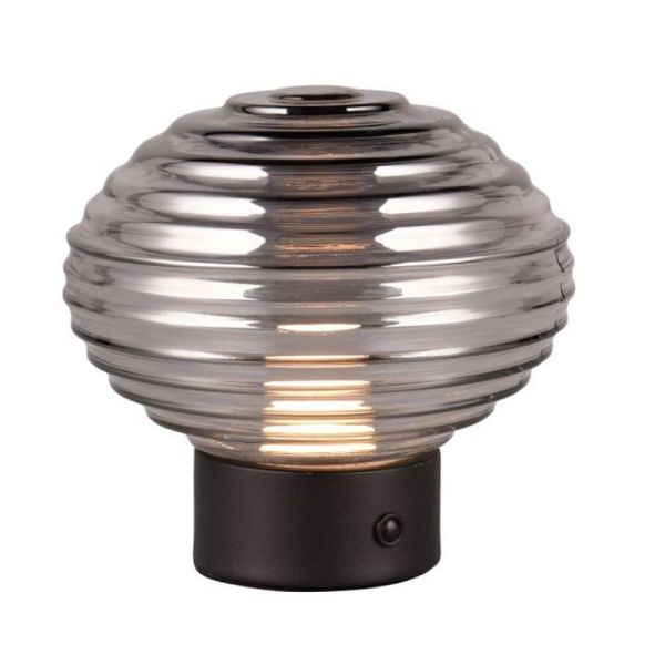 Candeeiro de Mesa LED EARL Vidro...