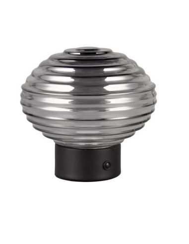 Candeeiro de Mesa LED EARL Vidro...