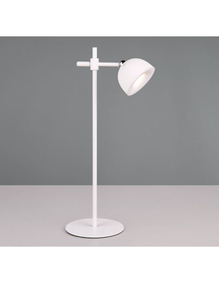 Candeeiro de mesa LED recarregável MAXIMA com altura ajustável 3000K | LeonLeds