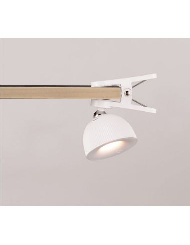 Lámpara Sobremesa LED Recargable MAXIMA Altura Ajustable 3000K | LeonLeds