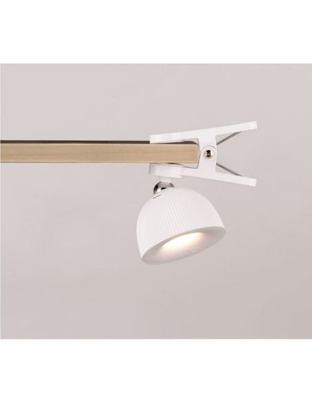 Candeeiro de mesa LED recarregável MAXIMA com altura ajustável 3000K | LeonLeds