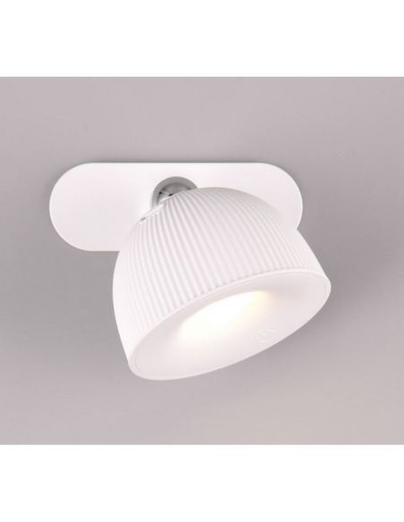 Lámpara Sobremesa LED Recargable MAXIMA Altura Ajustable 3000K | LeonLeds
