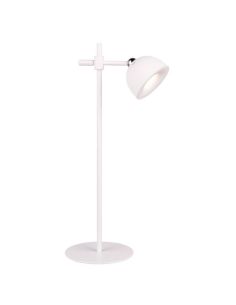 Lámpara Sobremesa LED Recargable MAXIMA Altura Ajustable 3000K | LeonLeds