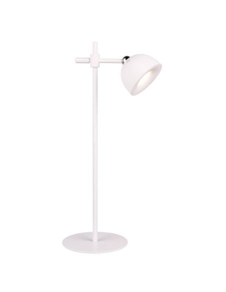 Lámpara Sobremesa LED Recargable MAXIMA Altura Ajustable 3000K | LeonLeds