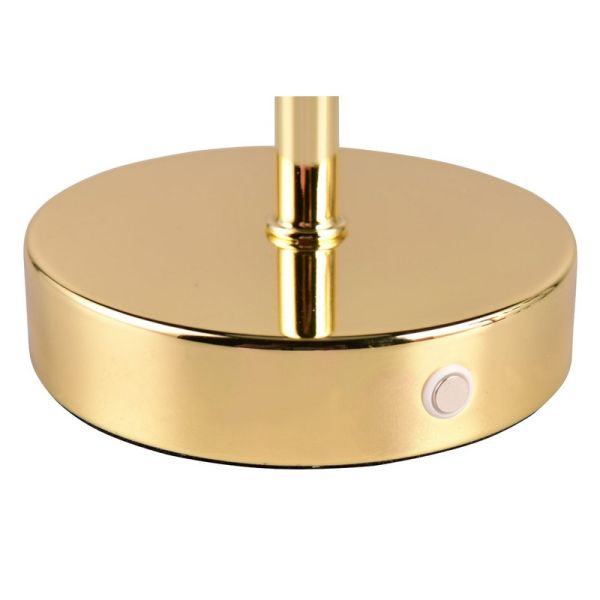 Candeeiro de mesa LED recarregável JEFF USB 1,5W 120lm 3000K | LeonLeds