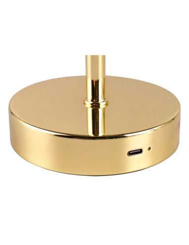 Lámpara Sobremesa LED JEFF Recargable USB 1,5W 120lm 3000K | LeonLeds