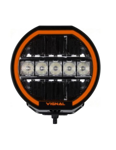 Faro LED Largo Alcance 7" Homologado Ambar, Posición y Largo Alcance Potente y Resistente para Vehículos Homologación A y HR R10