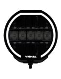 Luz de Conducción LED Auxiliar VIGNAL 9" 144W – Iluminación Potente Posición Blanca, Luz Ambar + Largo Alcance A y HR