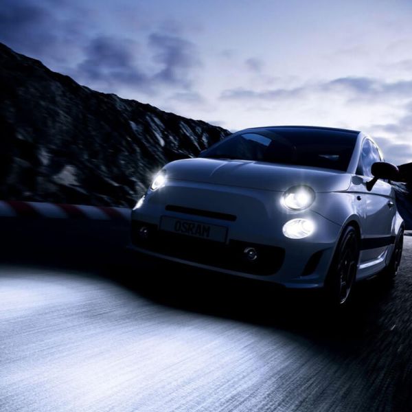 Voiture avec Ampoules LED LEDriving® HL EASY H8/H11/H16 Osram 64211DWESY-2HB PGJ19-1/2/3 12V 6000K Pack de 2 unités. 64211DWESY-