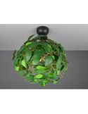 Candeeiro de teto estilo planta LEAVY Ø38cm 1xE27 máx. 28W | LeonLeds