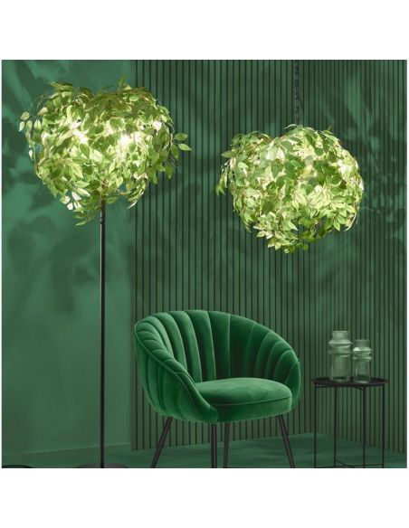 Plafón Techo Estilo Planta LEAVY Ø38cm 1xE27 max. 28W | LeonLeds