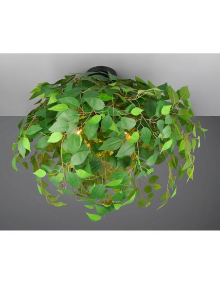 Plafón Techo Hojas de Planta LEAVY Ø70cm 3xE14 max. 28W | LeonLeds