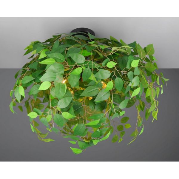 Plafón Techo Hojas de Planta LEAVY Ø70cm 3xE14 max. 28W | LeonLeds