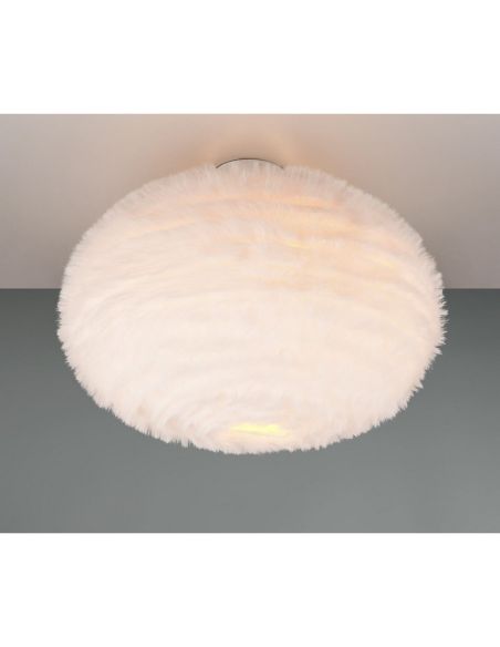 Plafonnier Fluffy FURRY Ø50cm 2xE27 max. 10W | LeonLeds