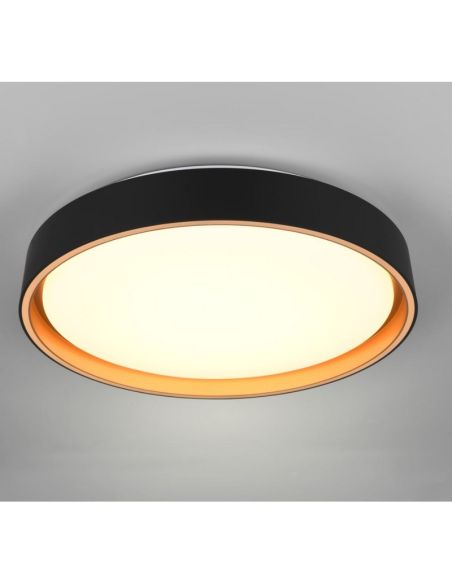 Plafon LED redondo FELIX Ø40cm 24W 2500lm regulável | LeonLeds