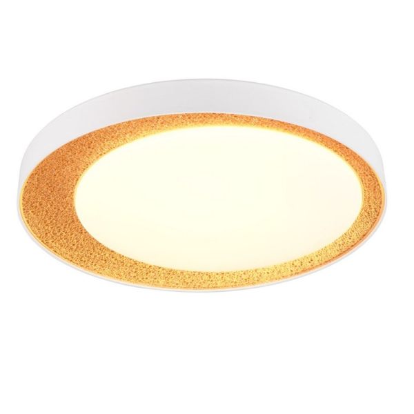 Plafón LED ALETA Ø45cm Regulable Luz Nocturna 24W | LeonLeds