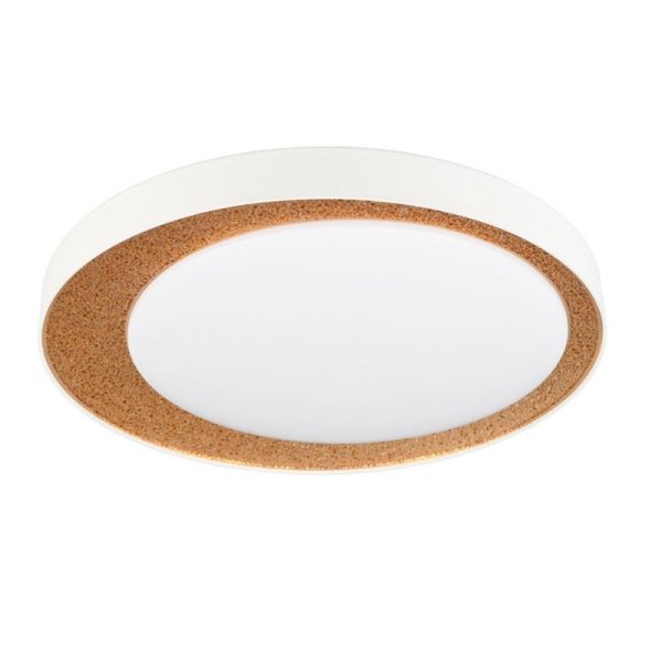 Plafón LED ALETA Ø45cm Regulable Luz Nocturna 24W | LeonLeds