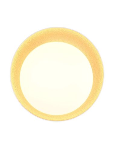 Plafón LED ALETA Ø45cm Regulable Luz Nocturna 24W | LeonLeds