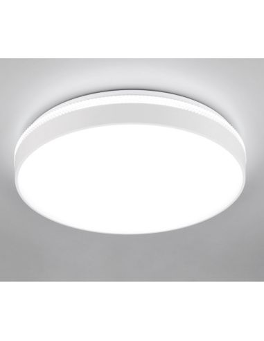 Plafón LED Techo SPACY Ø47cm 33W Regulable Luz Nocturna | LeonLeds