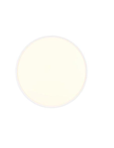 Plafon LED SPACY Ø47cm Luz Noturna Regulável 33W | LeonLeds