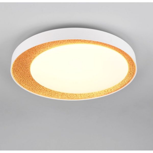 Plafón LED ALETA Ø45cm Regulable Luz Nocturna 24W | LeonLeds