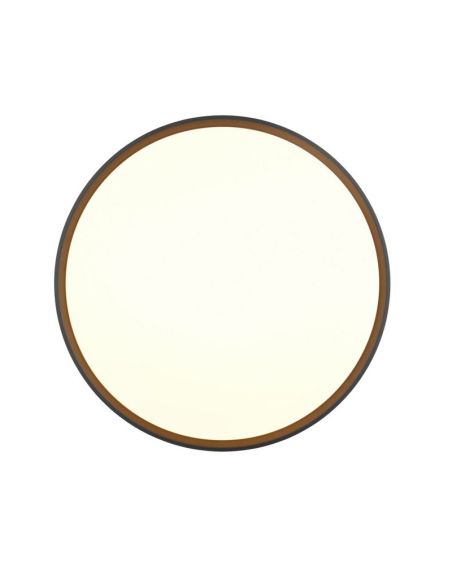 Plafon LED redondo SPACY Ø47cm 33W 3800lm Preto | LeonLeds