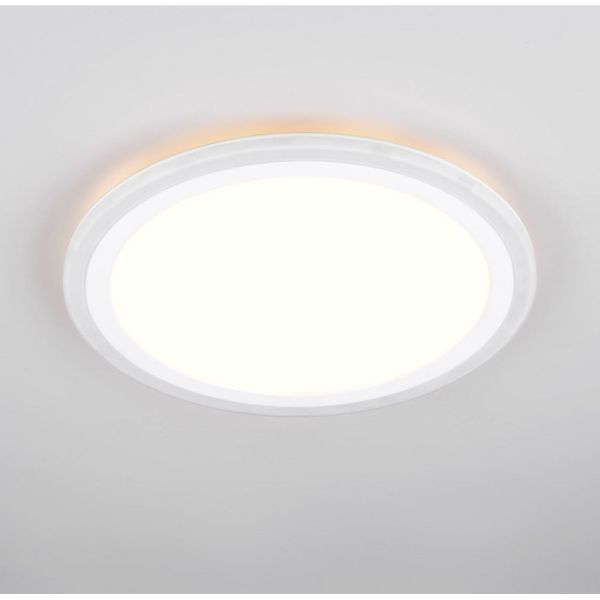 Plafón LED Techo CORA Ø32cm 11W y 1,2W Luz Independiente | LeonLeds