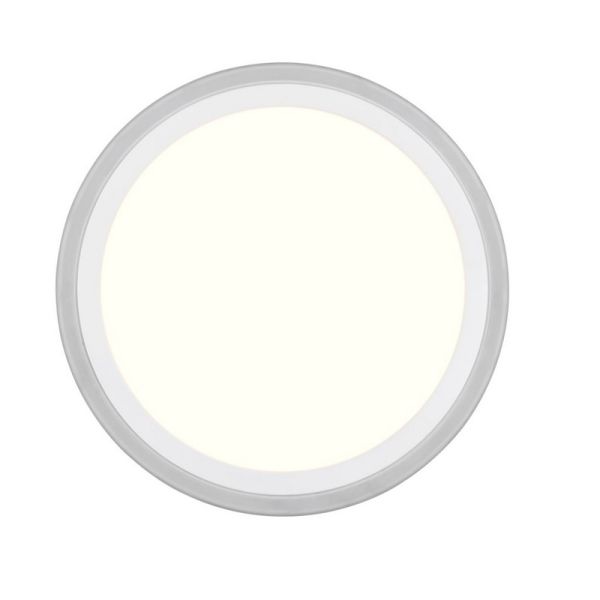 Plafonnier LED CORA Ø32cm 11W et 1,2W Lumière Indépendante | LeonLeds