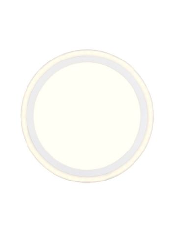 Plafón LED Techo CORA Ø32cm 11W y 1,2W Luz Independiente | LeonLeds