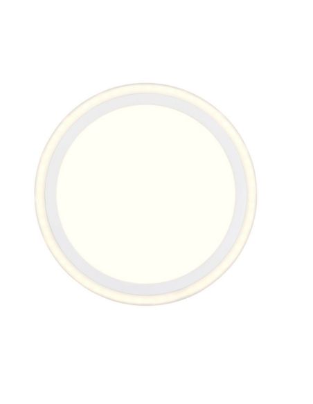 Plafón LED Techo CORA Ø32cm 11W y 1,2W Luz Independiente | LeonLeds