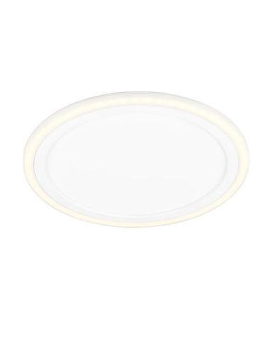 Plafon LED CORA Ø32cm Luz Independente 11W e 1,2W | LeonLeds