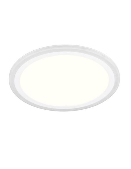 Plafón LED Techo CORA Ø32cm 11W y 1,2W Luz Independiente | LeonLeds