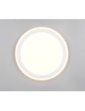 Plafón LED Techo CORA Ø32cm 11W y 1,2W Luz Independiente | LeonLeds