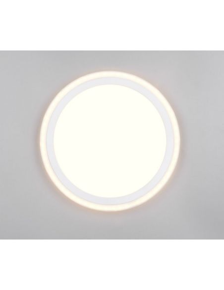 Plafón LED Techo CORA Ø32cm 11W y 1,2W Luz Independiente | LeonLeds