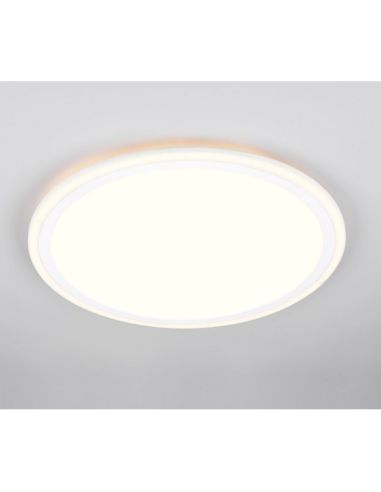 Plafonnier LED CORA Ø45cm 16W et 1,5W Lumière Indépendante | LeonLeds