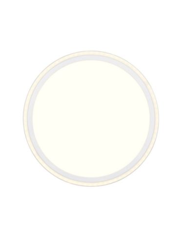 Plafón LED Techo CORA Ø45cm 16W y 1,5W Luz Independiente | LeonLeds