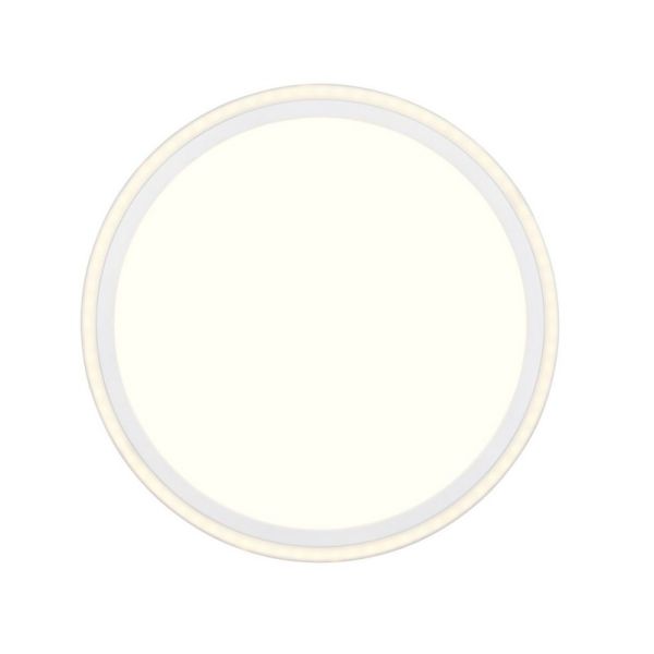 Plafonnier LED CORA Ø45cm 16W et 1,5W Lumière Indépendante | LeonLeds