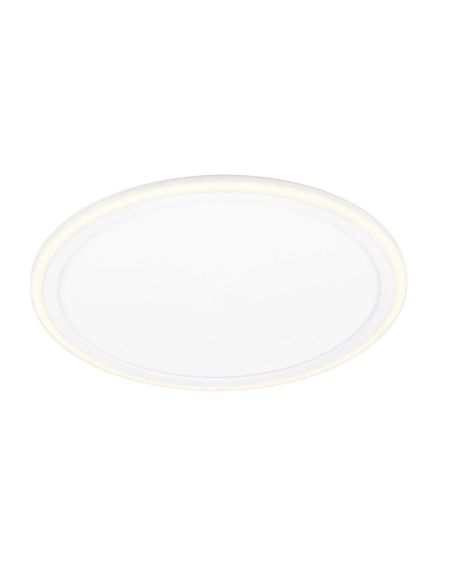 Plafonnier LED CORA Ø45cm 16W et 1,5W Lumière Indépendante | LeonLeds