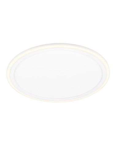 Plafón LED Techo CORA Ø45cm 16W y 1,5W Luz Independiente | LeonLeds
