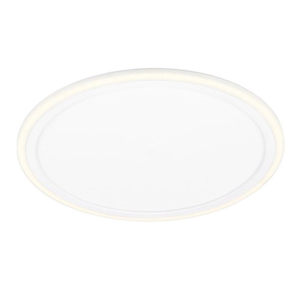 Plafonnier LED CORA Ø45cm 16W et 1,5W Lumière Indépendante | LeonLeds