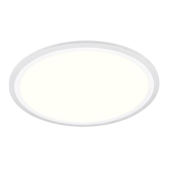 Plafonnier LED CORA Ø45cm 16W et 1,5W Lumière Indépendante | LeonLeds