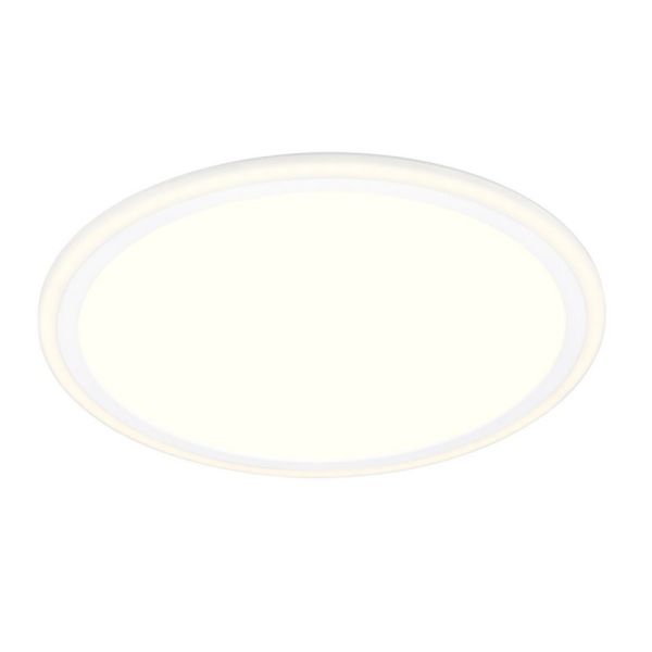 Plafonnier LED CORA Ø45cm 16W et 1,5W Lumière Indépendante | LeonLeds