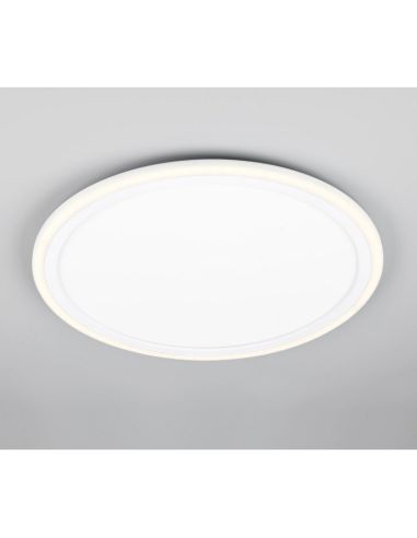 Plafón LED Techo CORA Ø45cm 16W y 1,5W Luz Independiente | LeonLeds