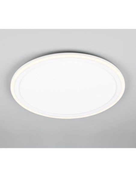 Plafón LED Techo CORA Ø45cm 16W y 1,5W Luz Independiente | LeonLeds