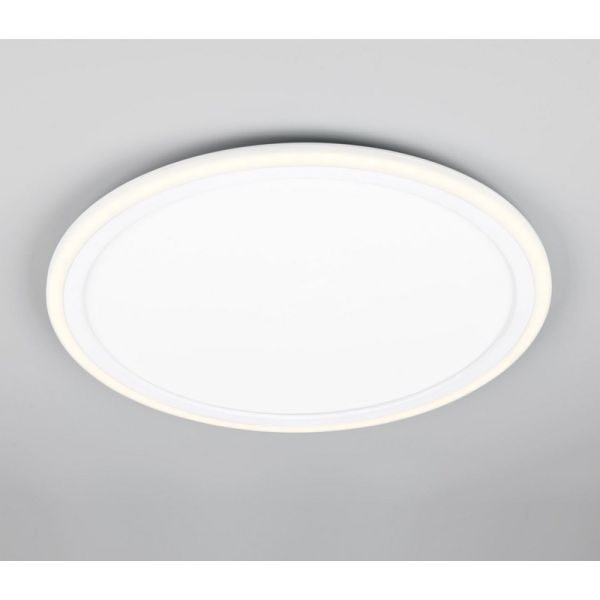 Plafonnier LED CORA Ø45cm 16W et 1,5W Lumière Indépendante | LeonLeds