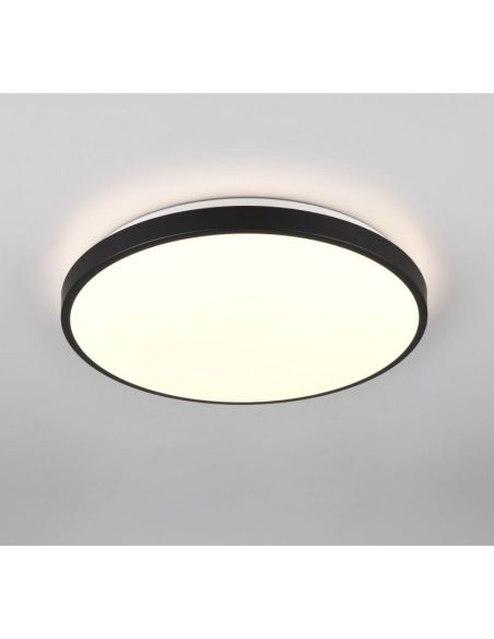 Plafonnier LED LOODY Ø38cm 22W Détecteur de Mouvement | LéonLeds