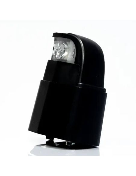 Éclairage de plaque d'immatriculation LED approuvé avec câble et socle haut R10 L 12V 24V étanche FT-261 Fristom | LéonLeds